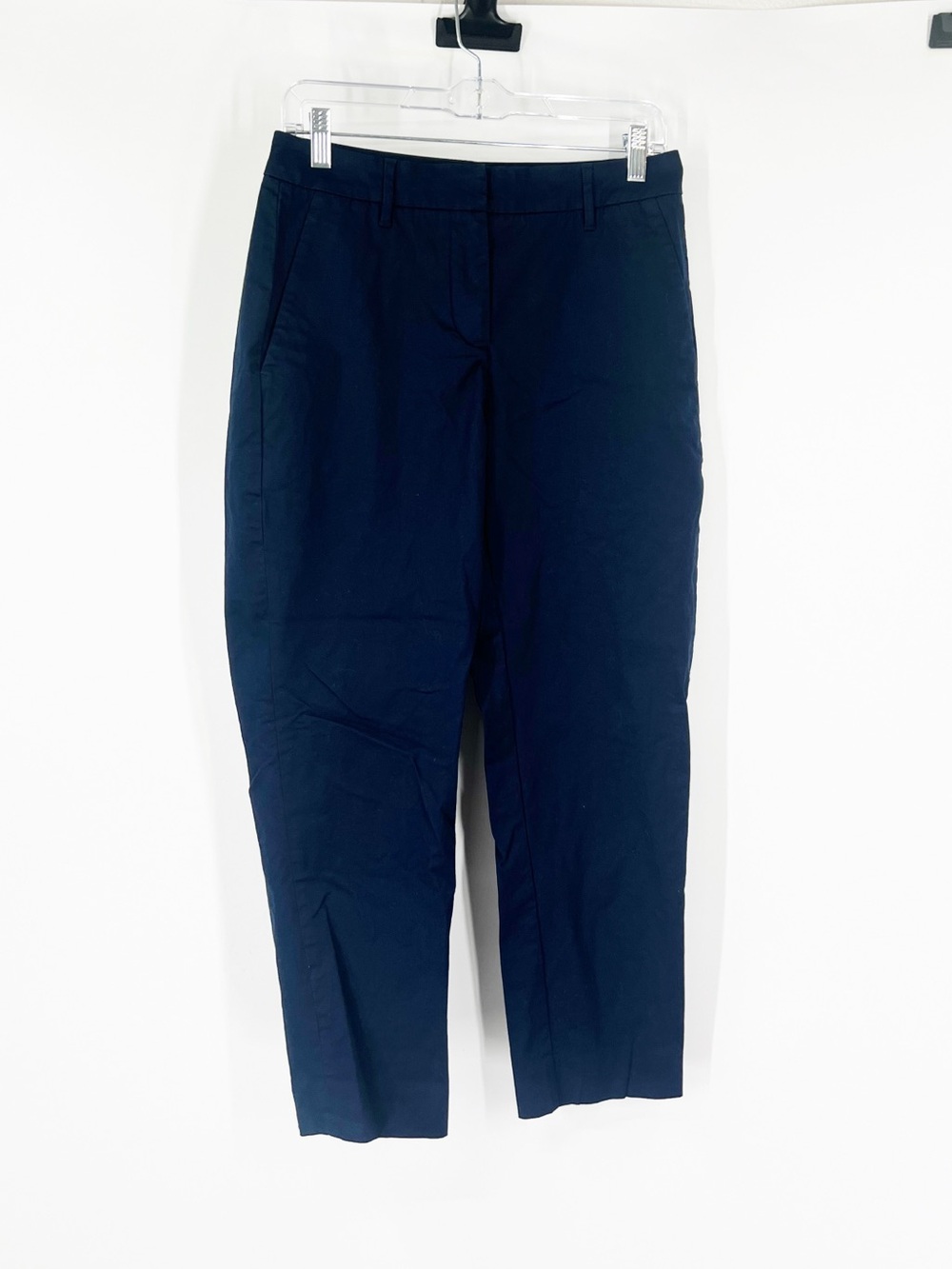 Wildfang The Essential Slim Crop Pants in Navy